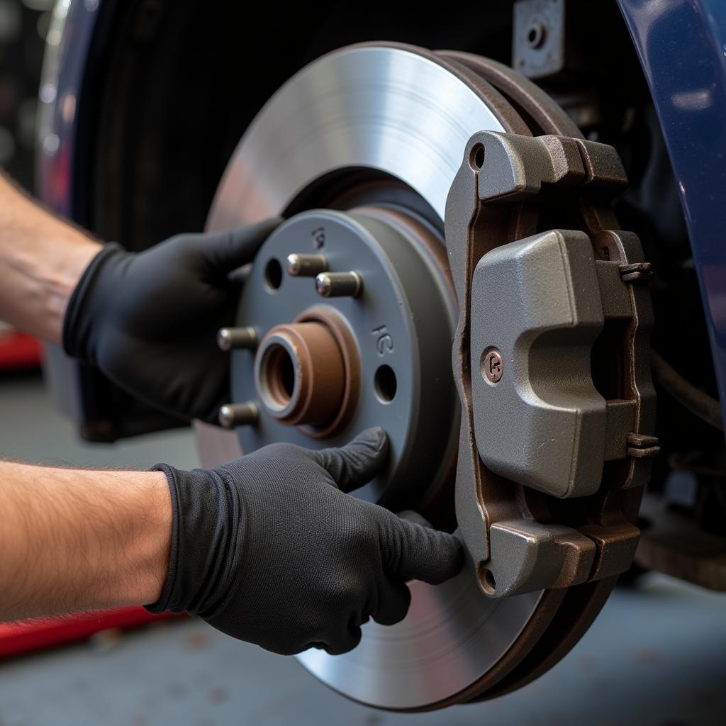 Car Brake Inspection