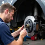 Car Brake Inspection