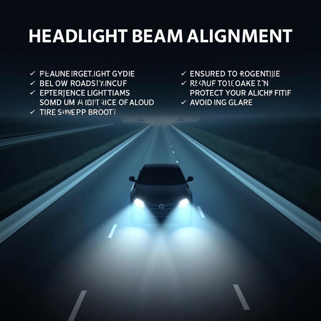 Car Headlight Beam Alignment