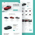 Modern Car Buying Service Online Platform