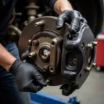 Car Caliper Disassembly