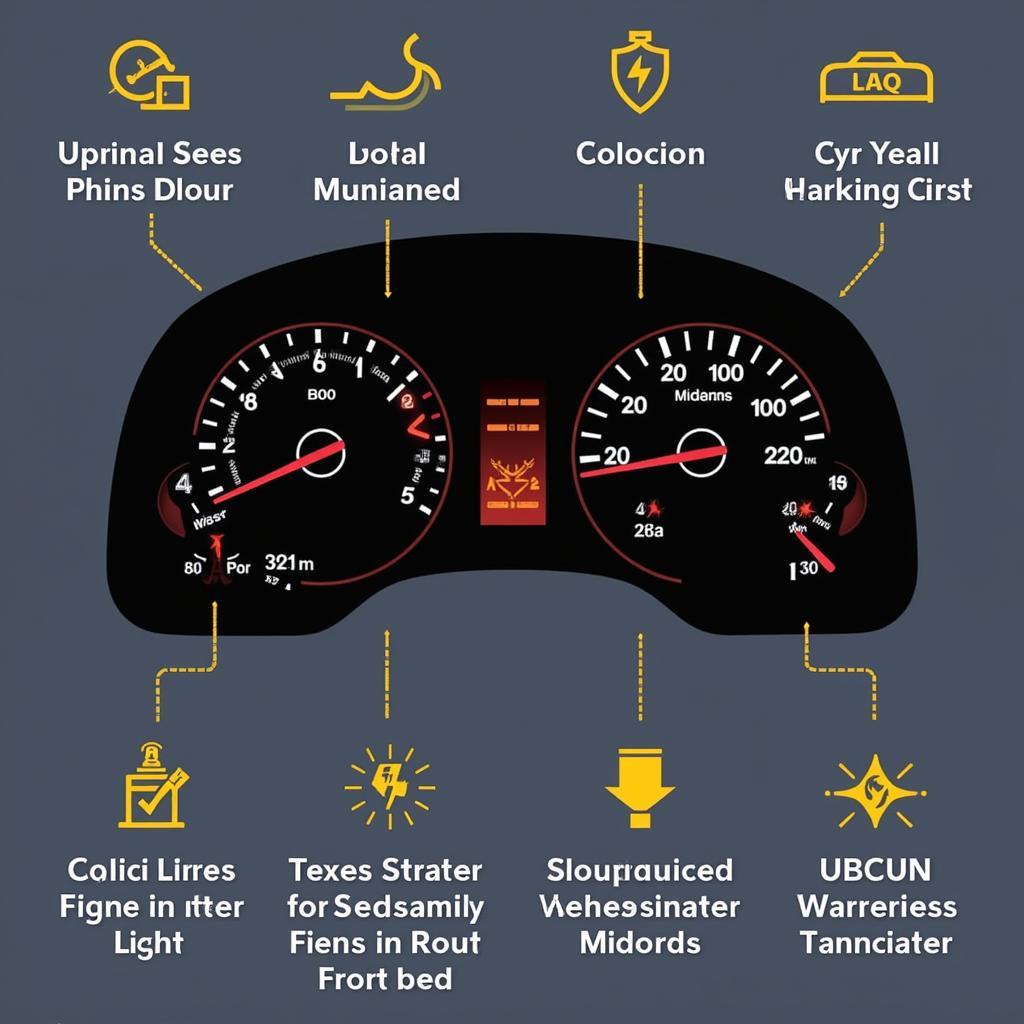 Car Dashboard Warning Lights