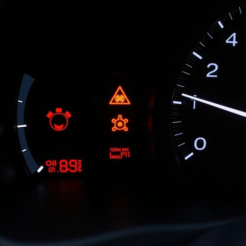 Car Dashboard Warning Lights