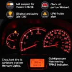 Car Dashboard Warning Lights