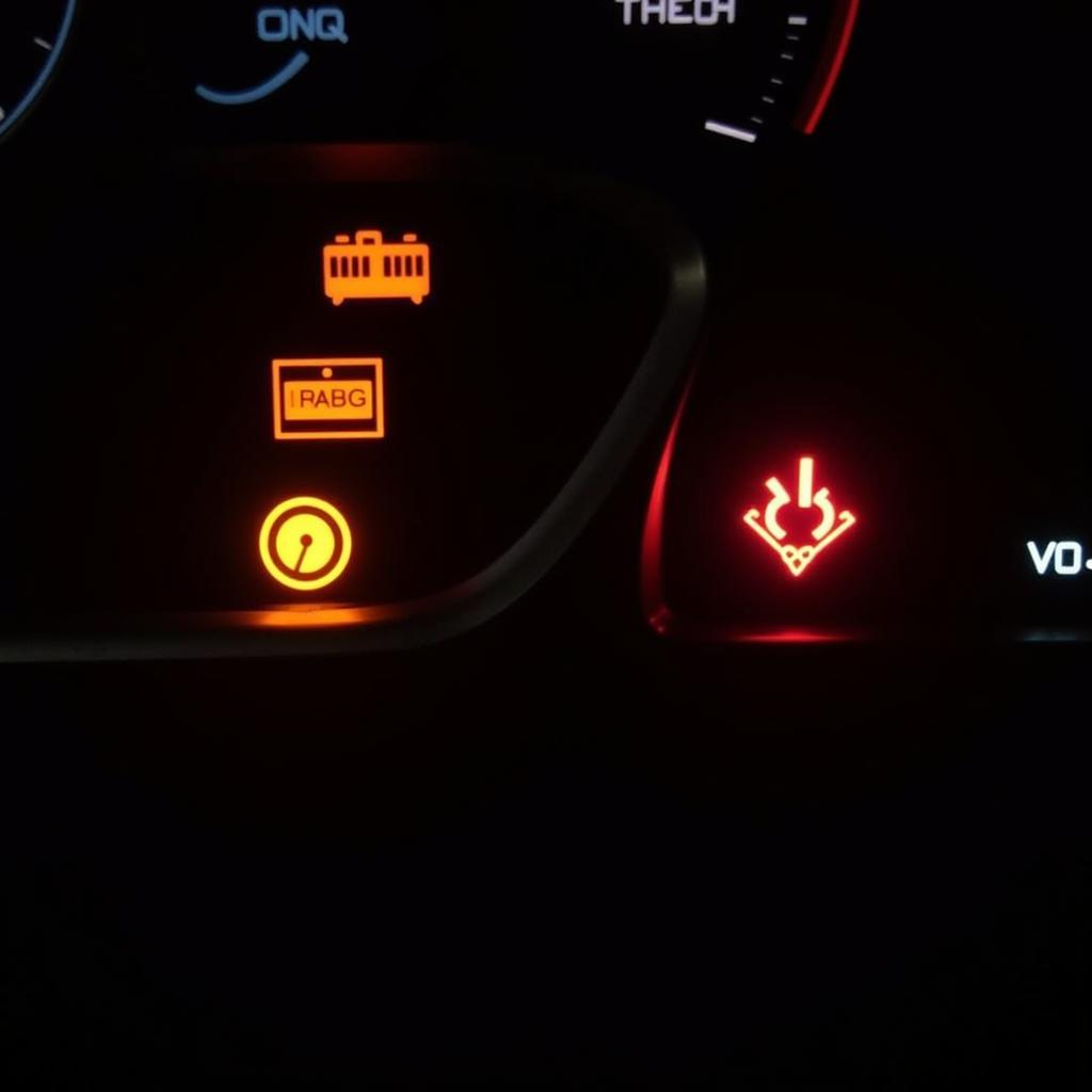 Car Dashboard Warning Lights