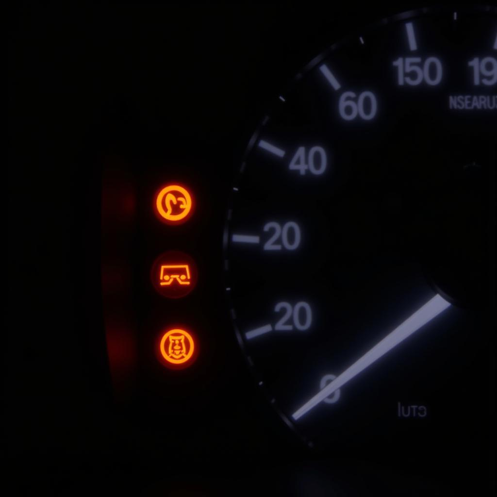 Car Dashboard Warning Lights