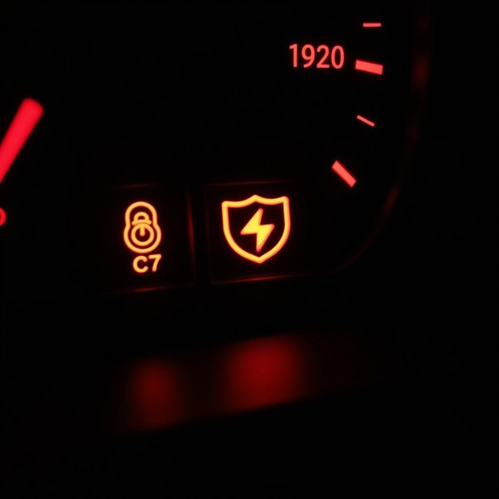 Car Dashboard Warning Lights