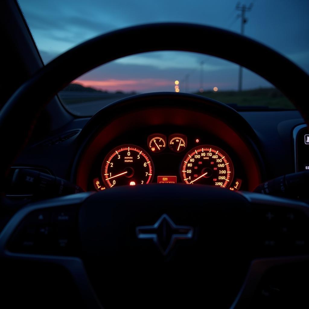 Car Dashboard Warning Lights