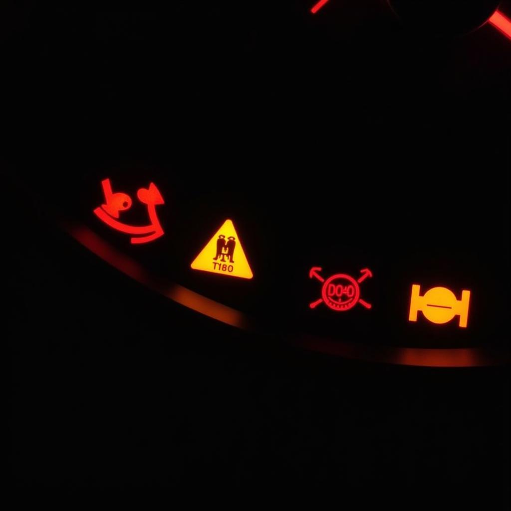 Car Dashboard Warning Lights