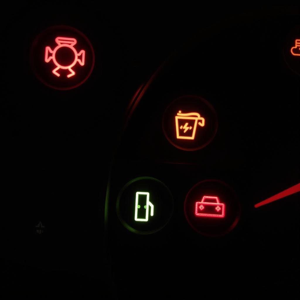 Car Dashboard Warning Lights