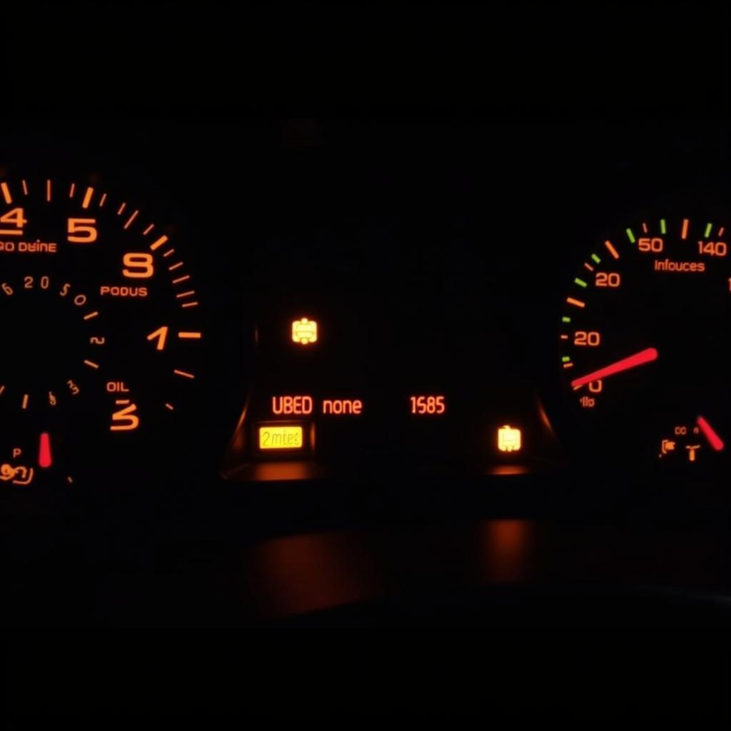 Car Dashboard Warning Lights