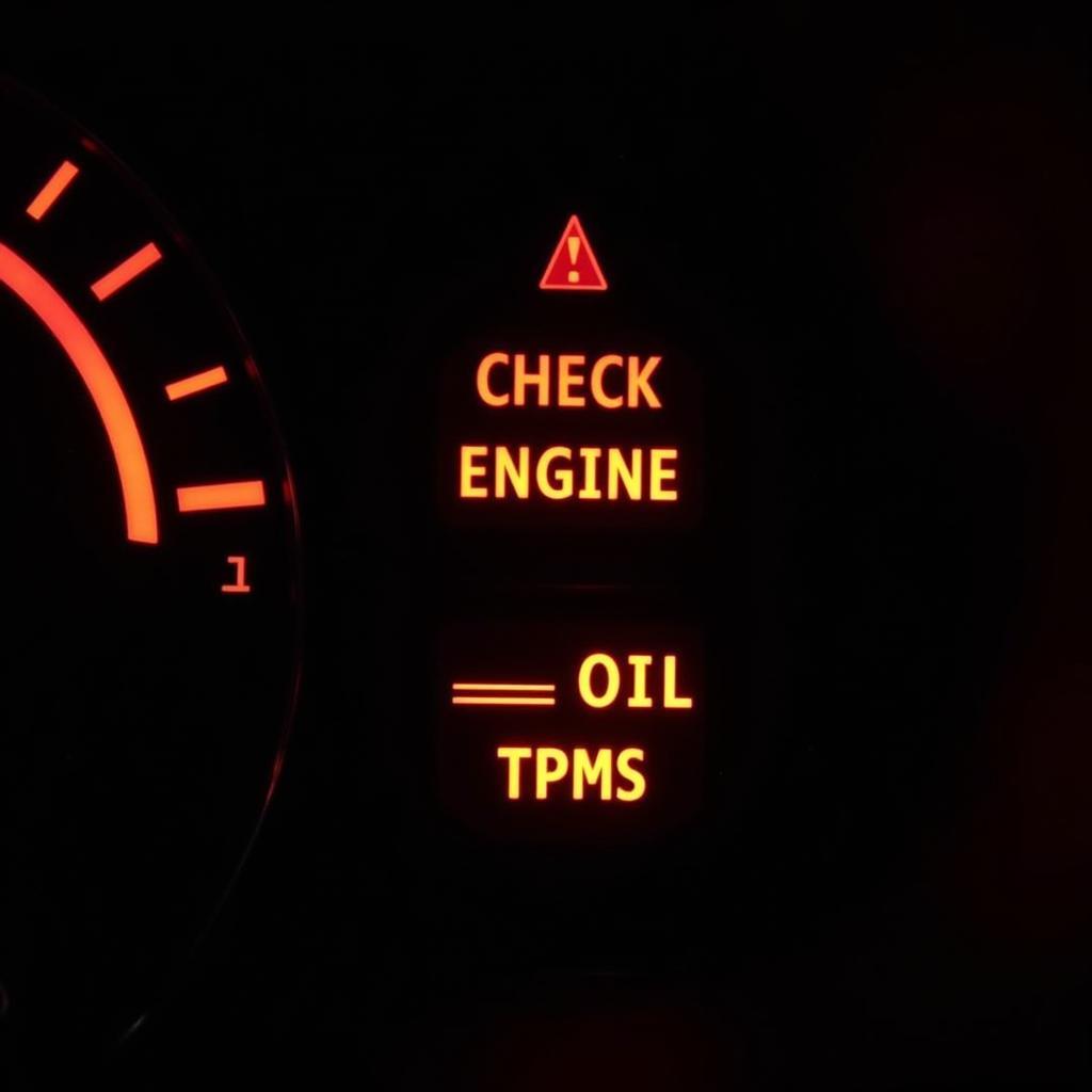 Car Dashboard Warning Lights