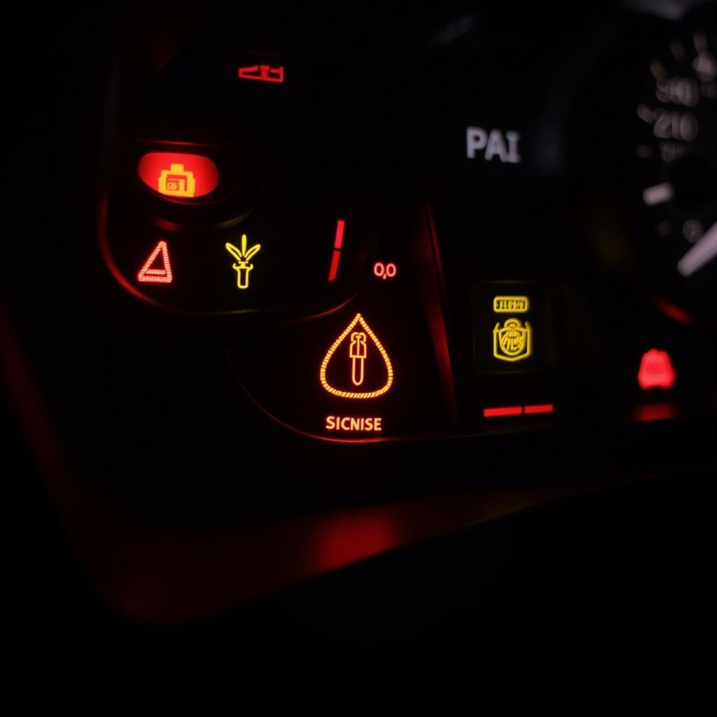 Car Dashboard Warning Lights