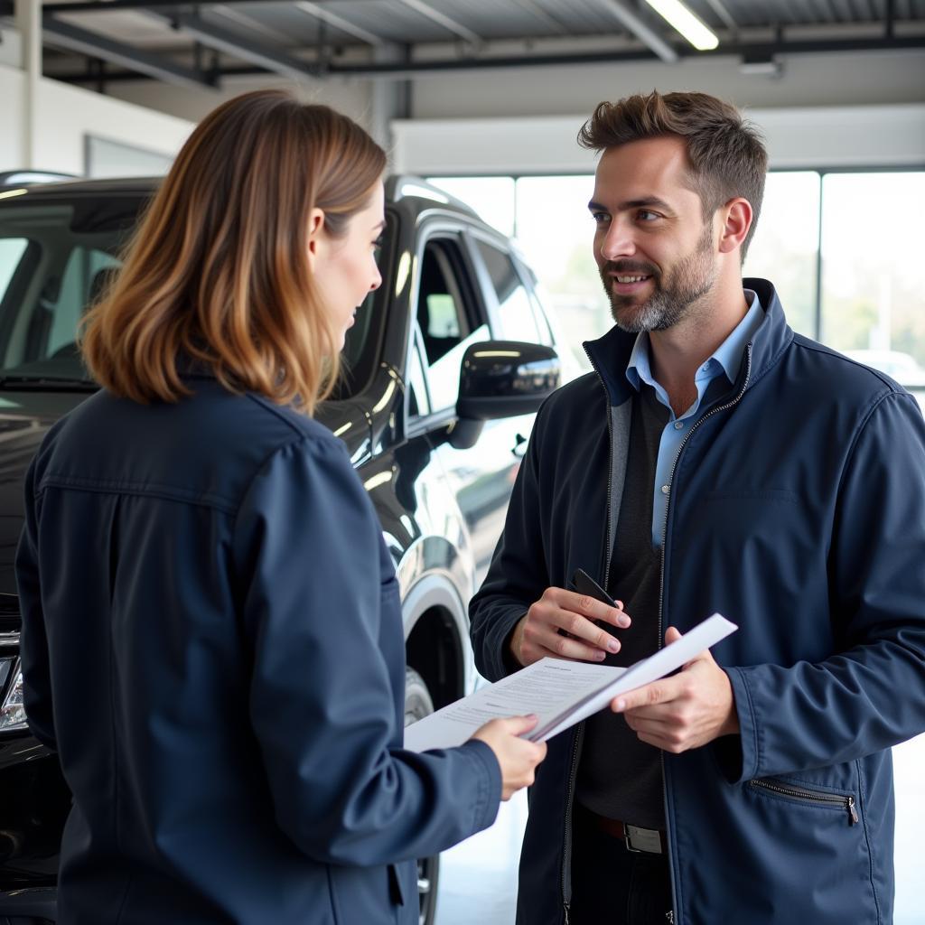 Car Dealership Service Advisor