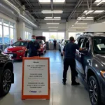 Car Dealership Service Department During a Pandemic