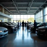 Modern Car Dealership Showroom