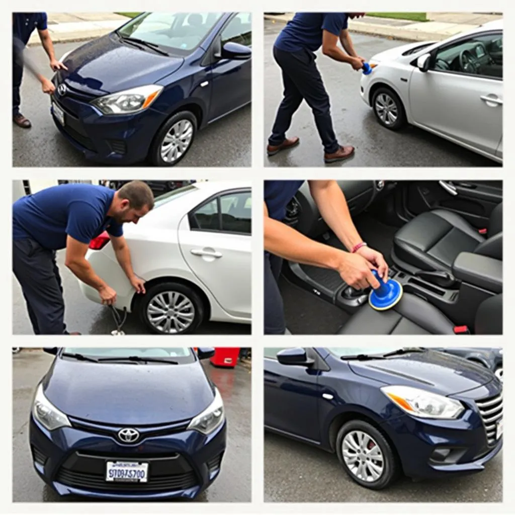 Various car detailing services in The Colony