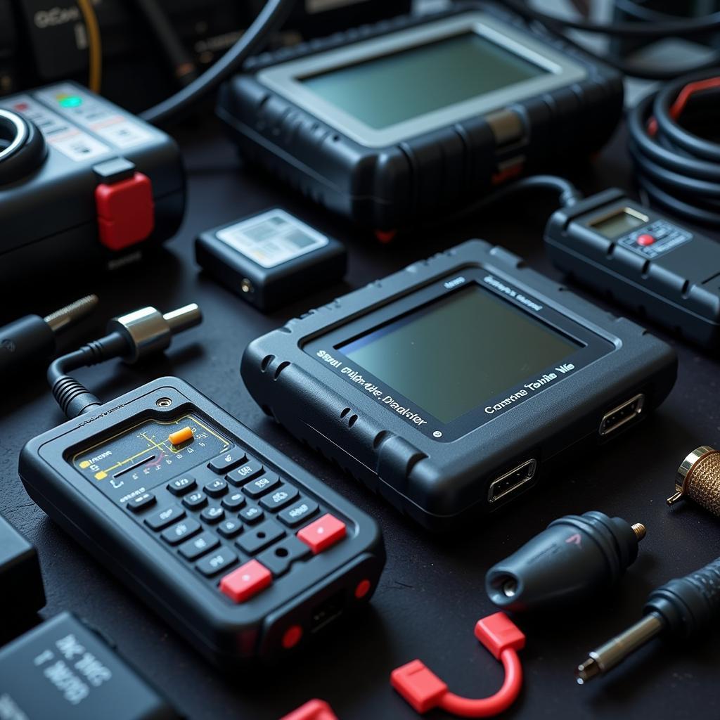 Car diagnostic tools used in a New Orleans car service center