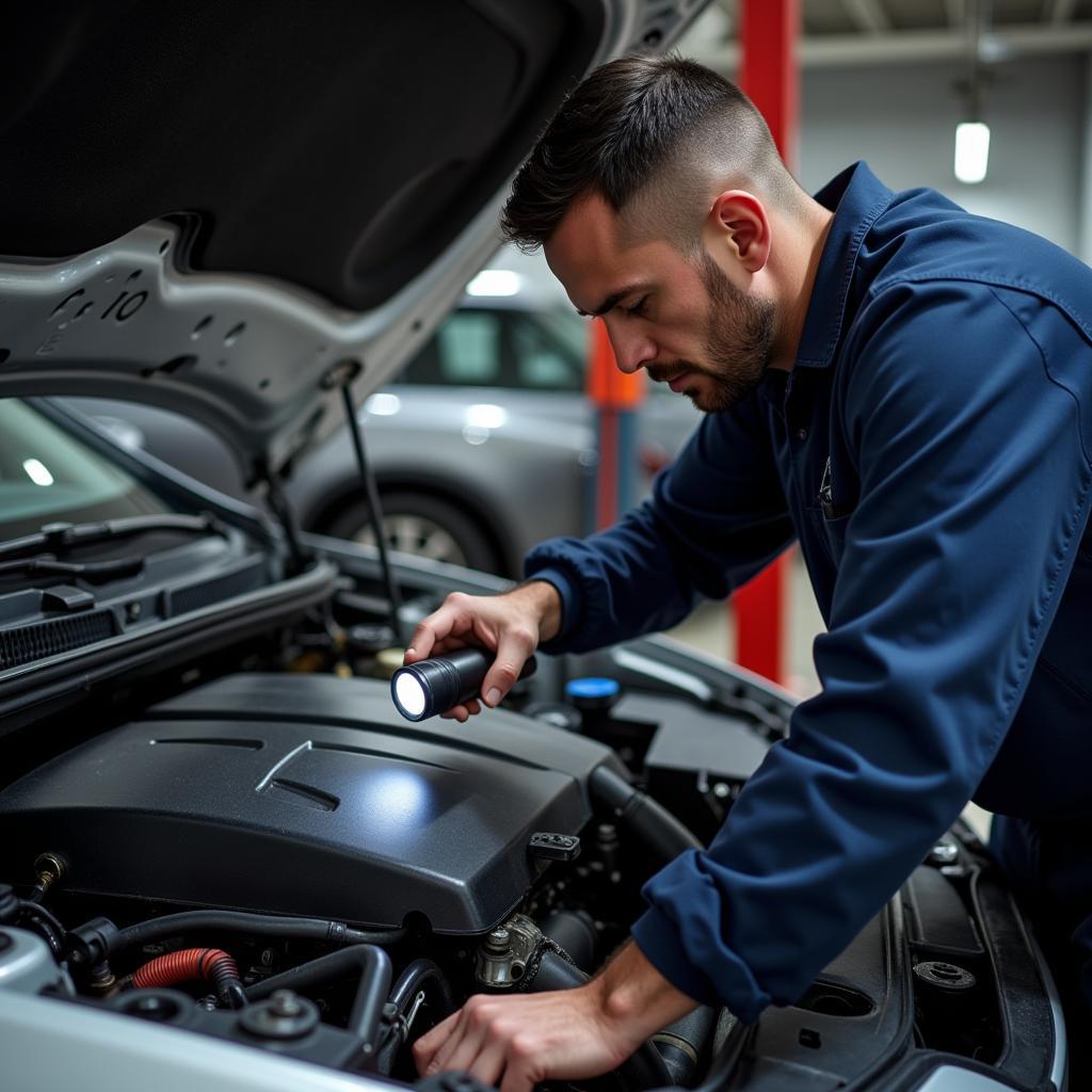 Car Engine Inspection