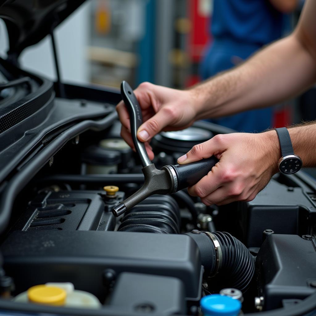 Car Engine Inspection