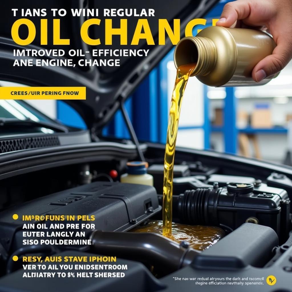 Car Engine Oil Change