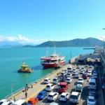 Car ferry terminal at Langkawi Island