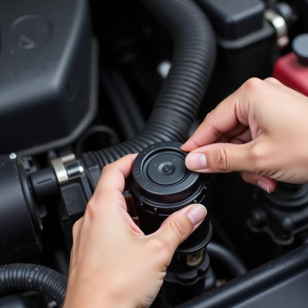 Checking Car Fluids