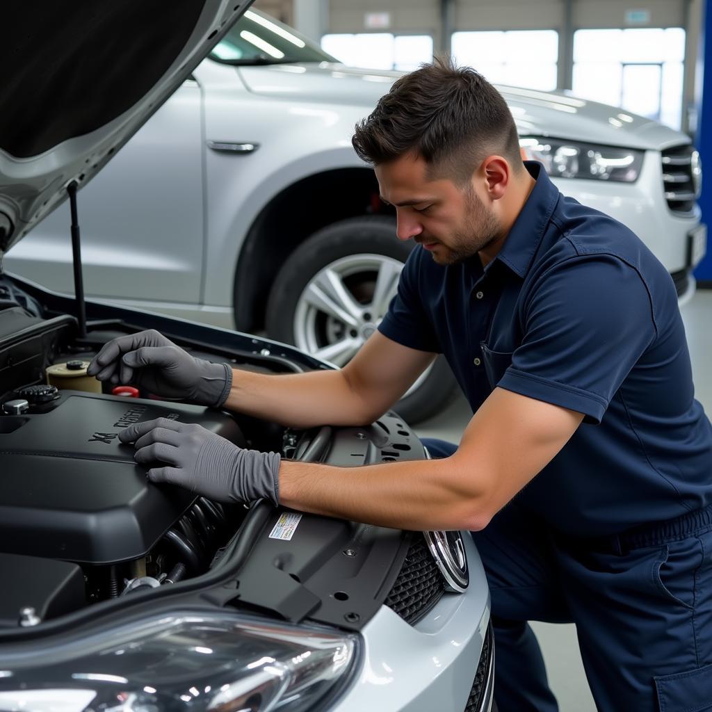 Car Inspection with Part Service History