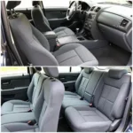 Car Interior Before and After Paint