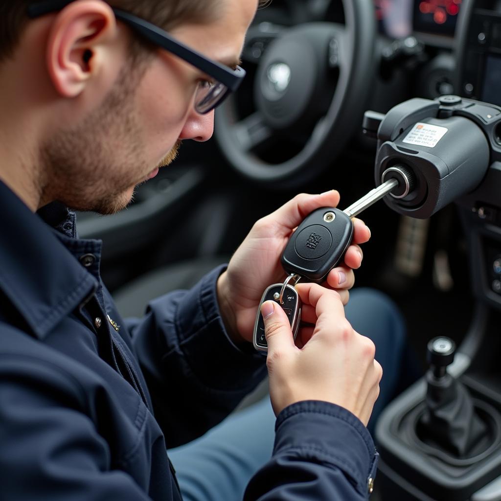 Car Key Cutting Technician in Leigh