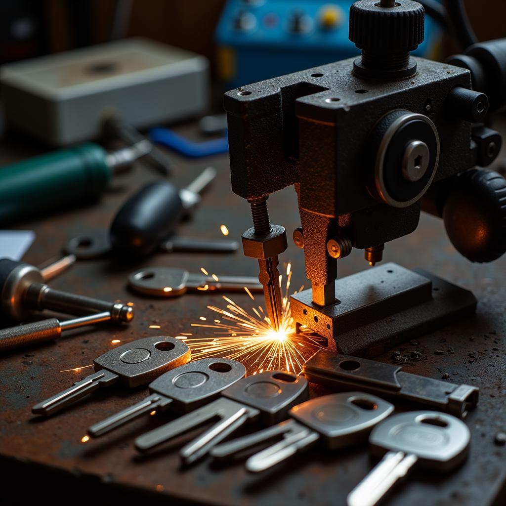 Car Key Cutting Machine