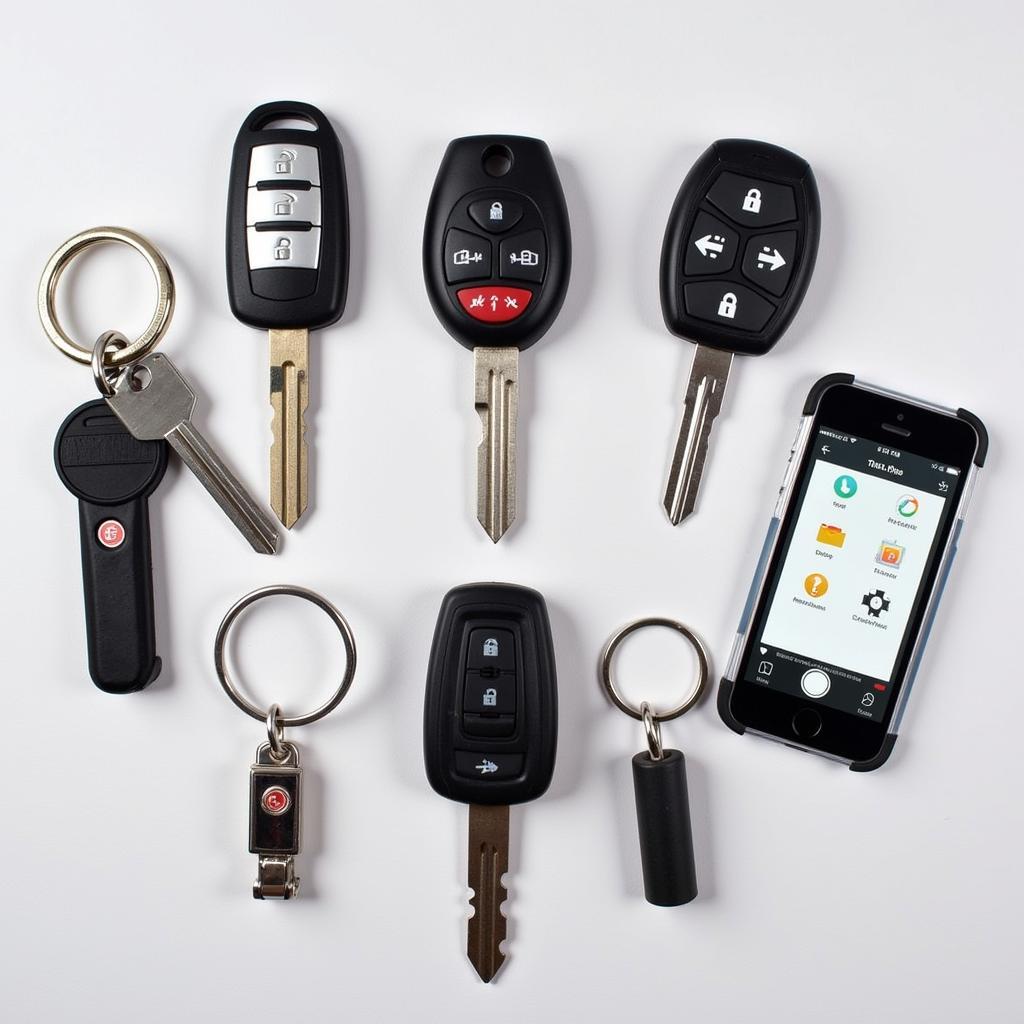 Variety of Car Key Types for Leigh Drivers