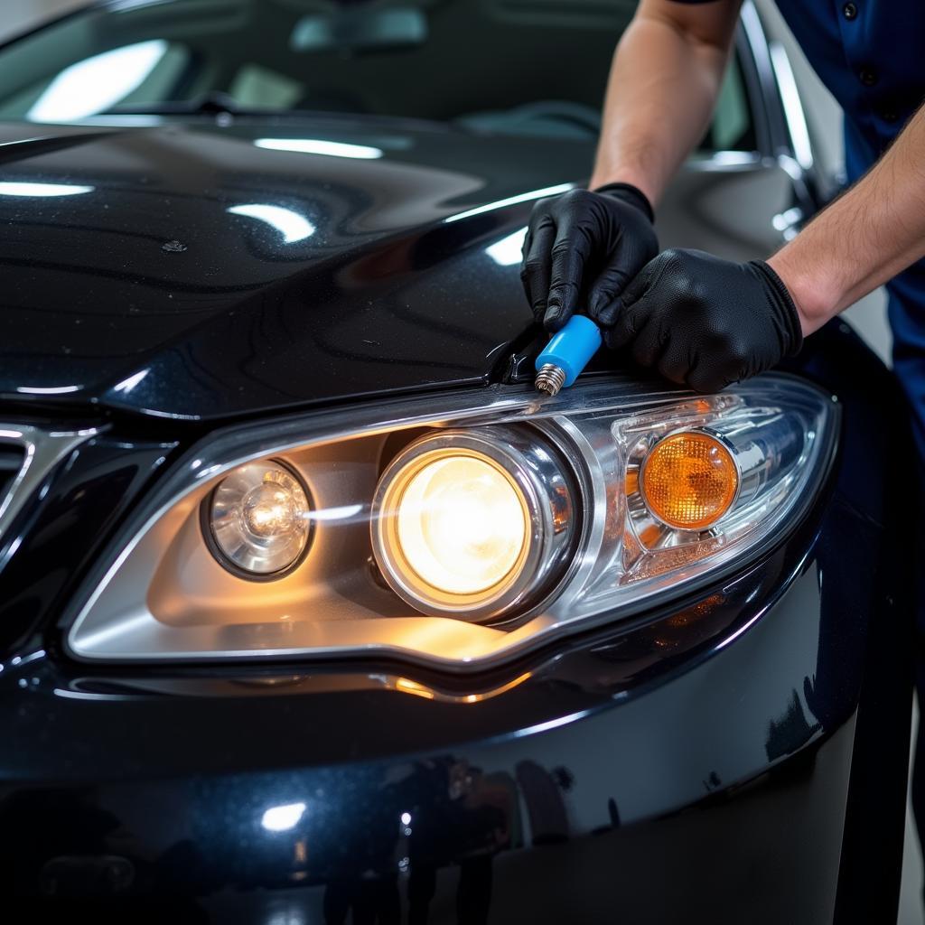 Car Light Bulb Replacement