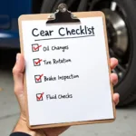 Car Maintenance Checklist