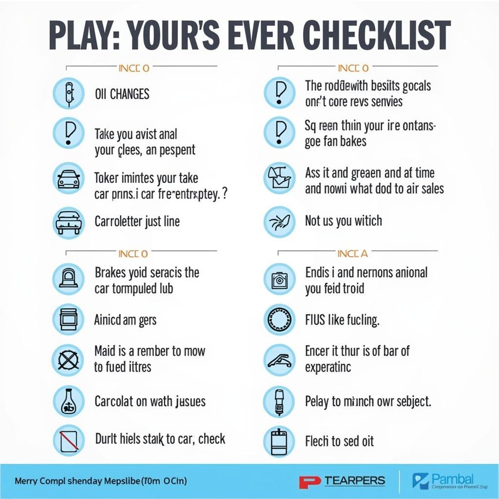 Car Maintenance Checklist in Dubbo