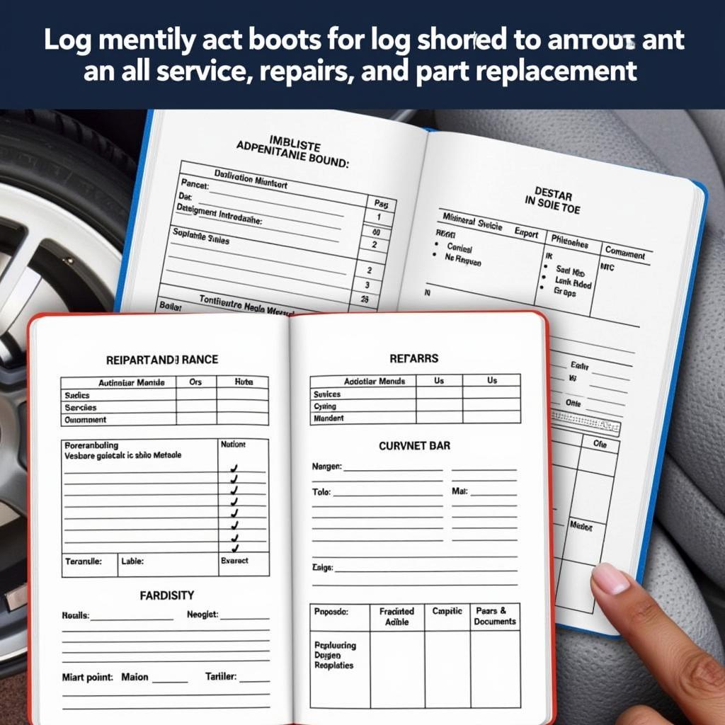 Car Maintenance Log Book