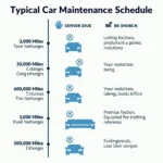 Car Maintenance Schedule Chart