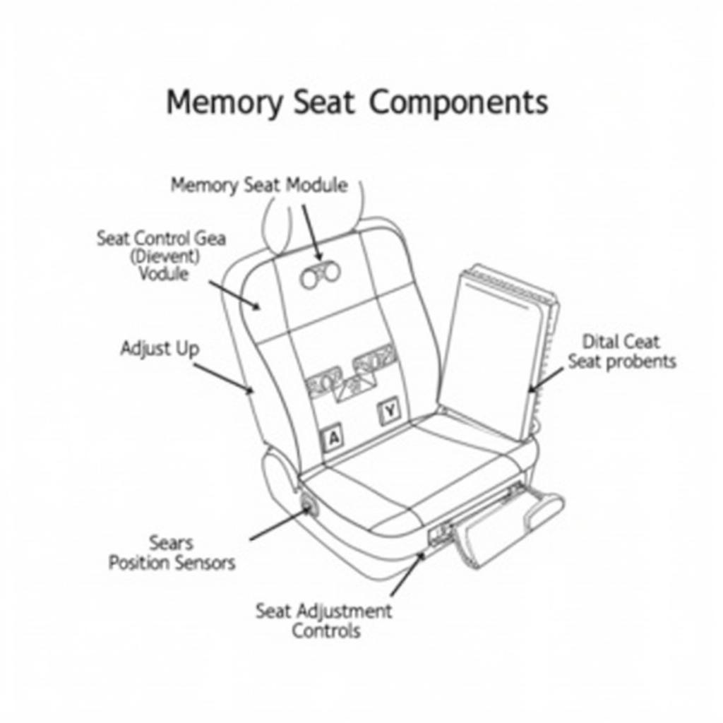 Car Memory Seat System Components