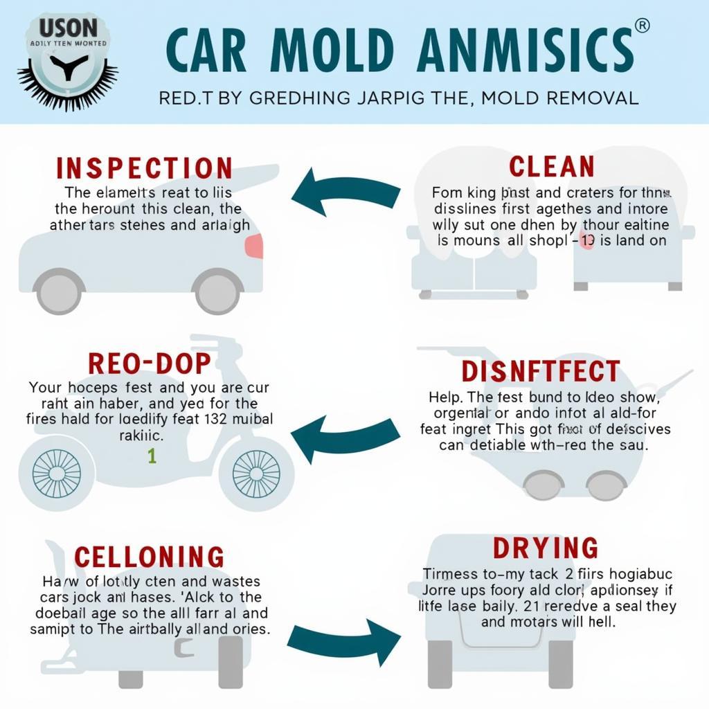 Car mold removal process in action