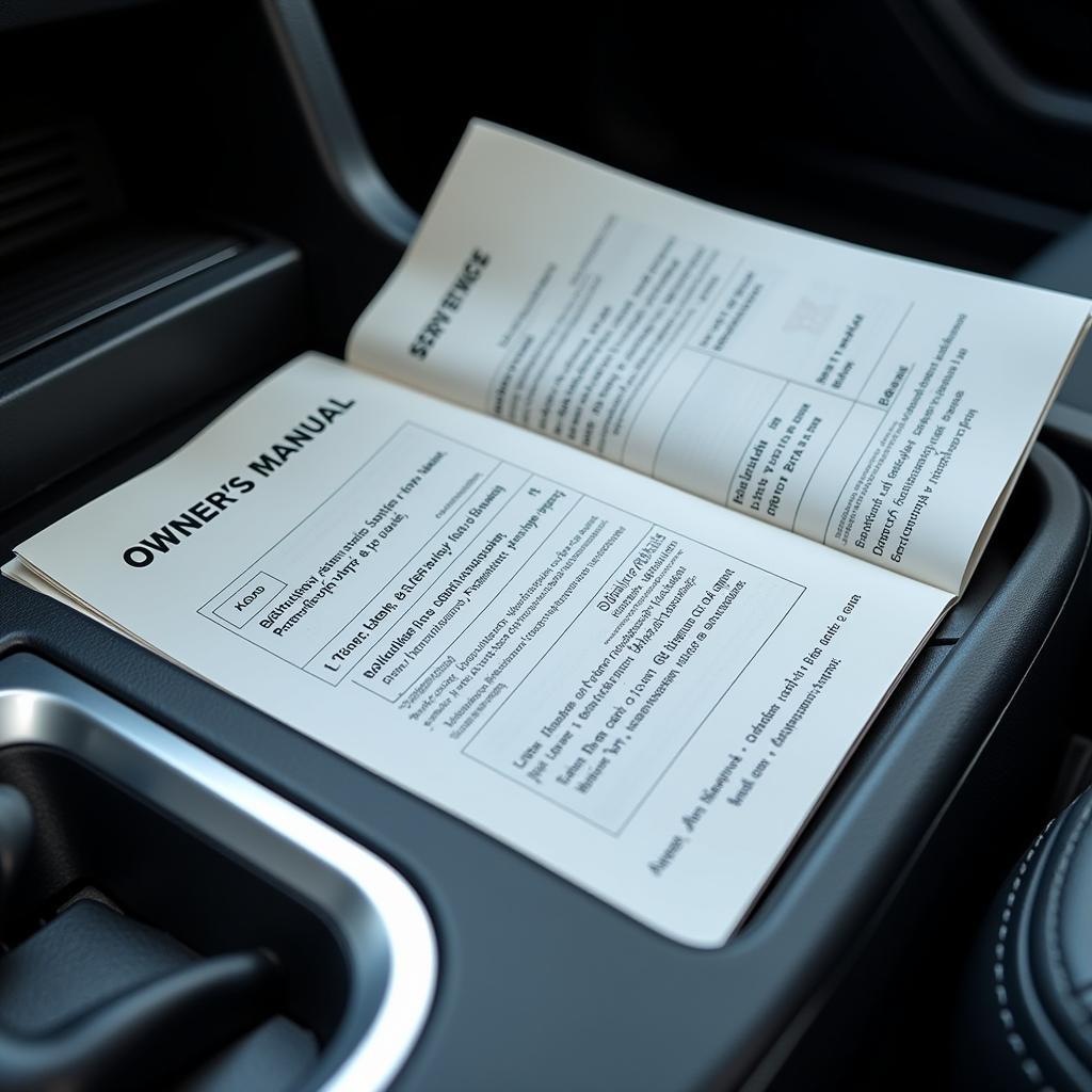 Car Owner's Manual and Service Records 