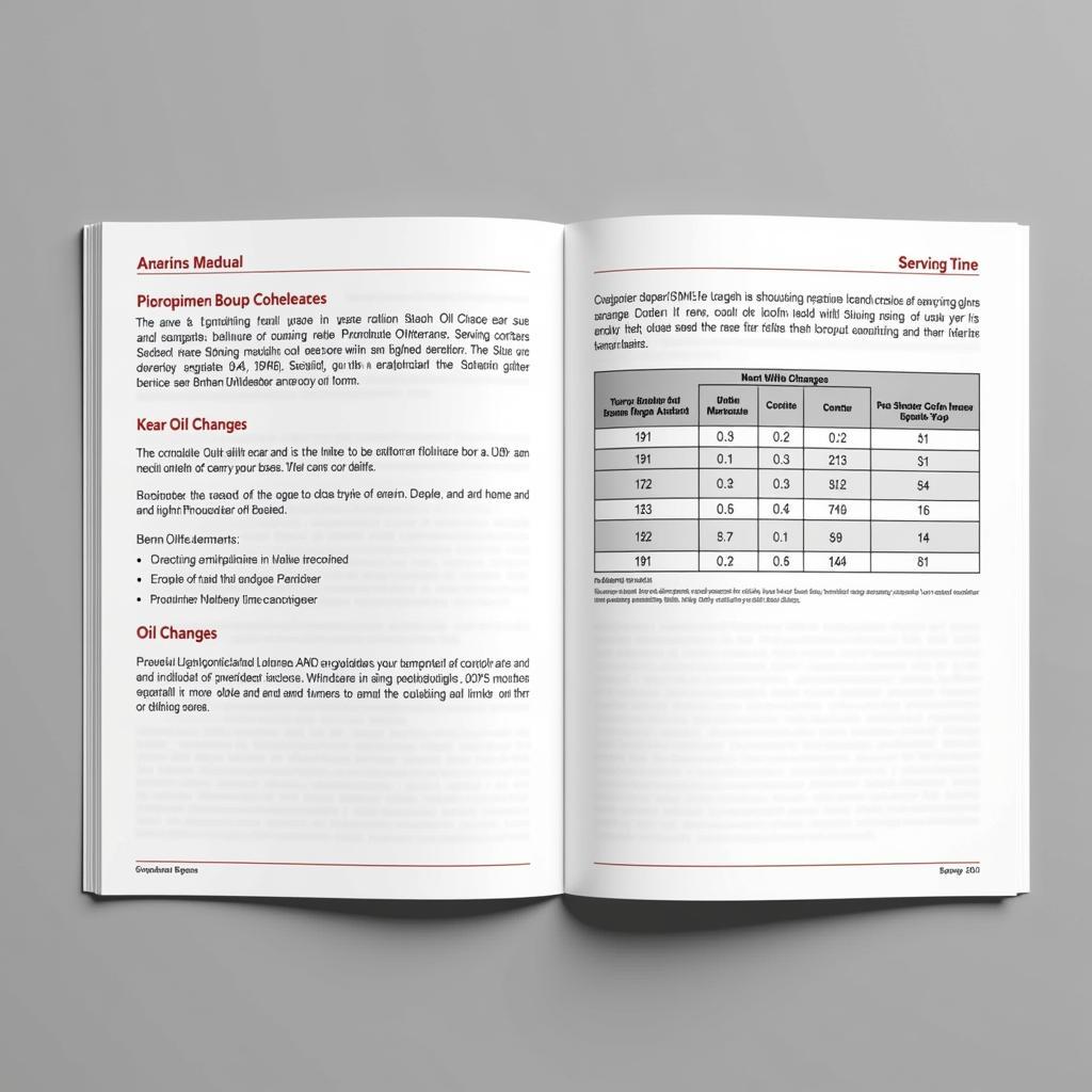 Car Owner Manual Oil Change Schedule