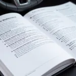 Car Owner's Manual Service Schedule Page