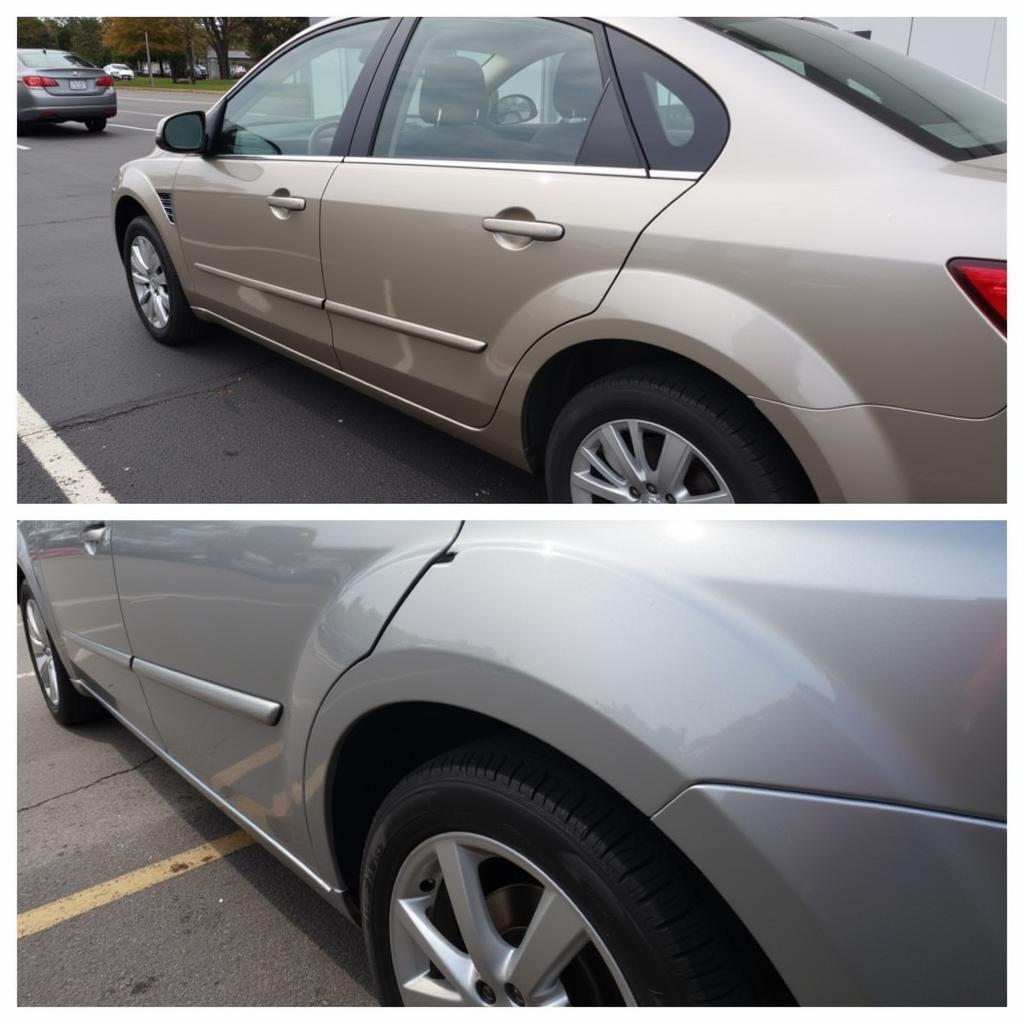 Car Paint Restoration Before & After in Decatur, IL