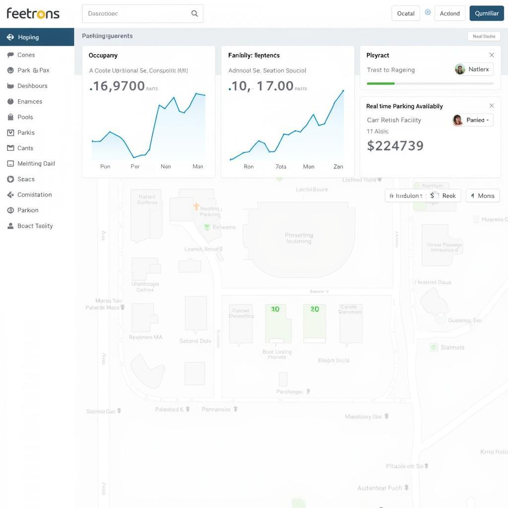 Car Park Management System Dashboard