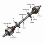 Car Propshaft Components