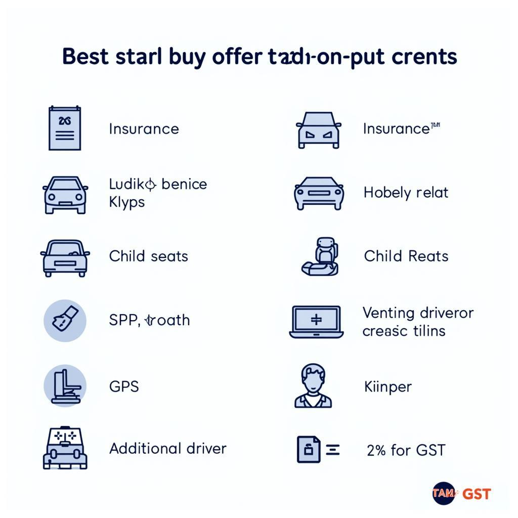 Additional Services Impacting GST on Car Rental