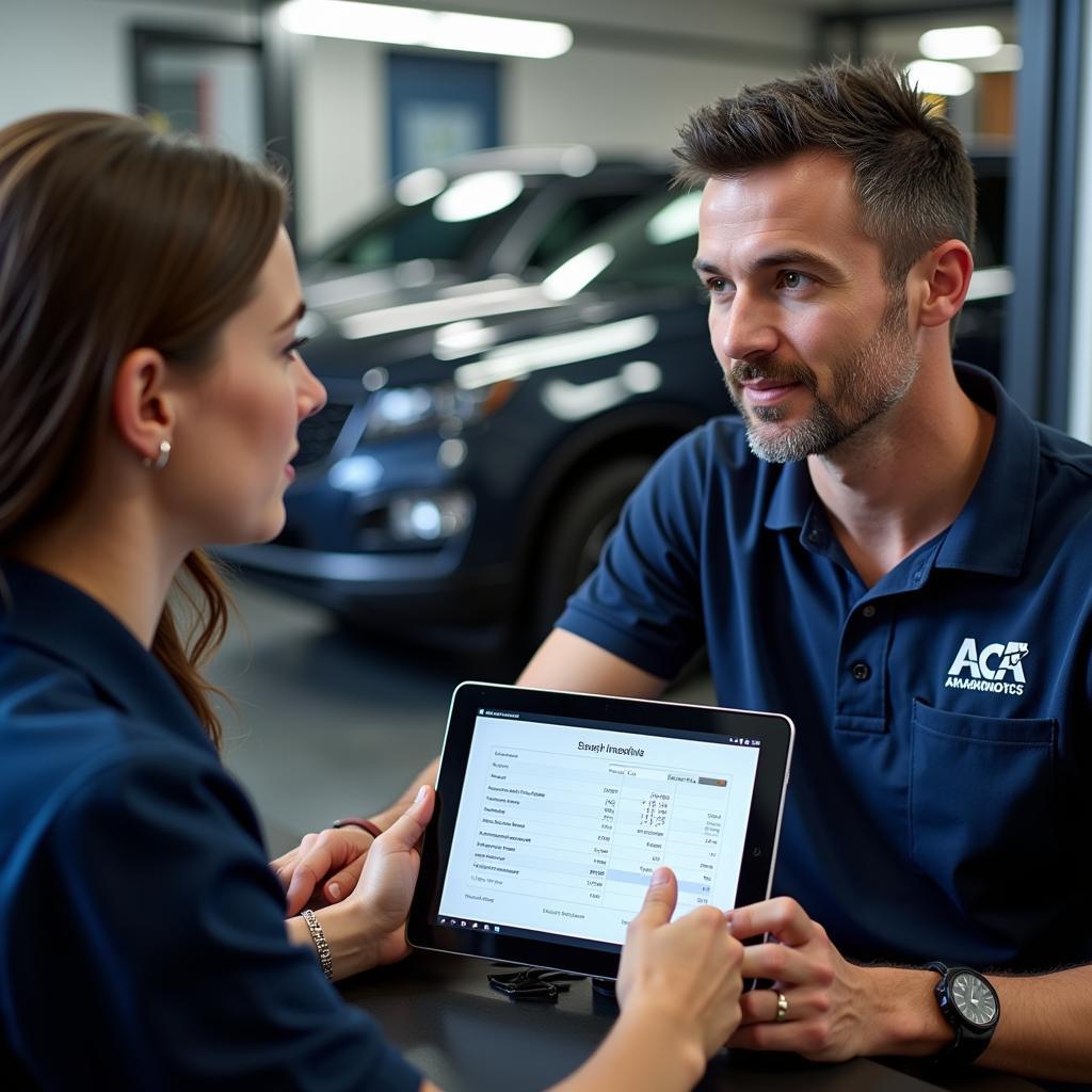  Discussing Car Repair Estimate 