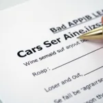 Car Service Agreement