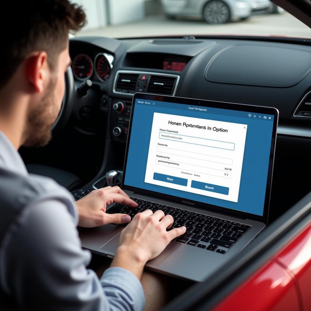 Booking a Car Service Appointment