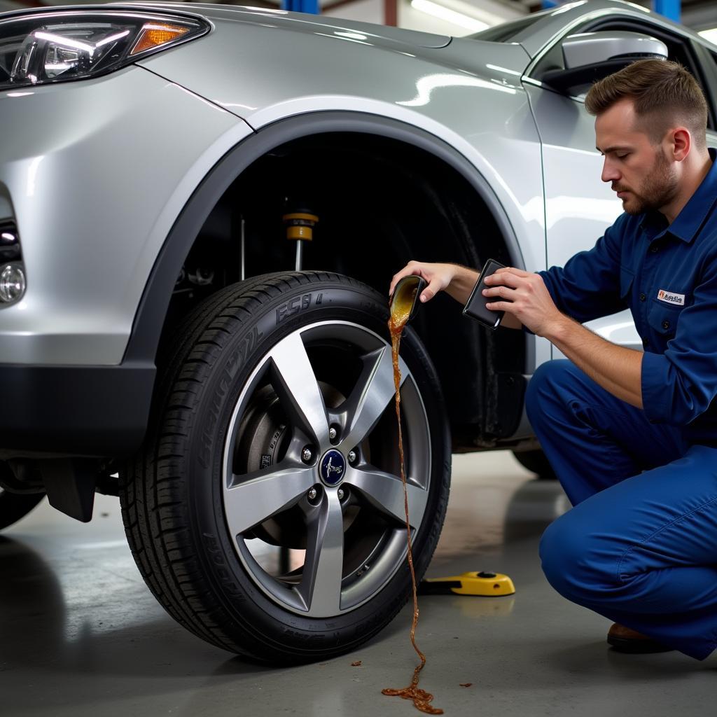  Routine car maintenance in Carnegie